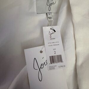 Joie White Mehira Blazer size 2